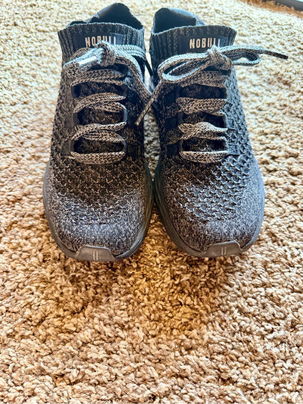 NOBULL Black Knit Athletic Shoes - Picture 2 of 11